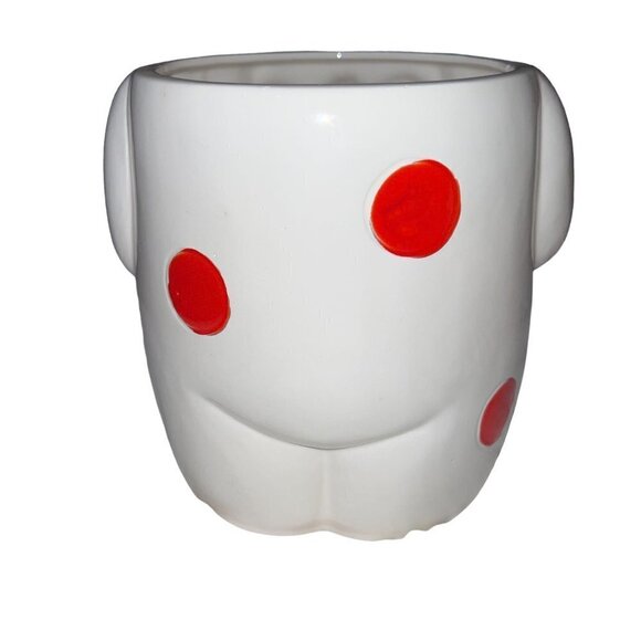 New Vintage‎ Cookie Jar Made in Japan Ceramic Clown Hat Bow Tie Ruffled Collar - Picture 5 of 14